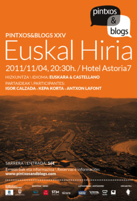 Pintxos&Blogs XXV. Euskal Hiria. 2011.11.04, Hotel Astoria7