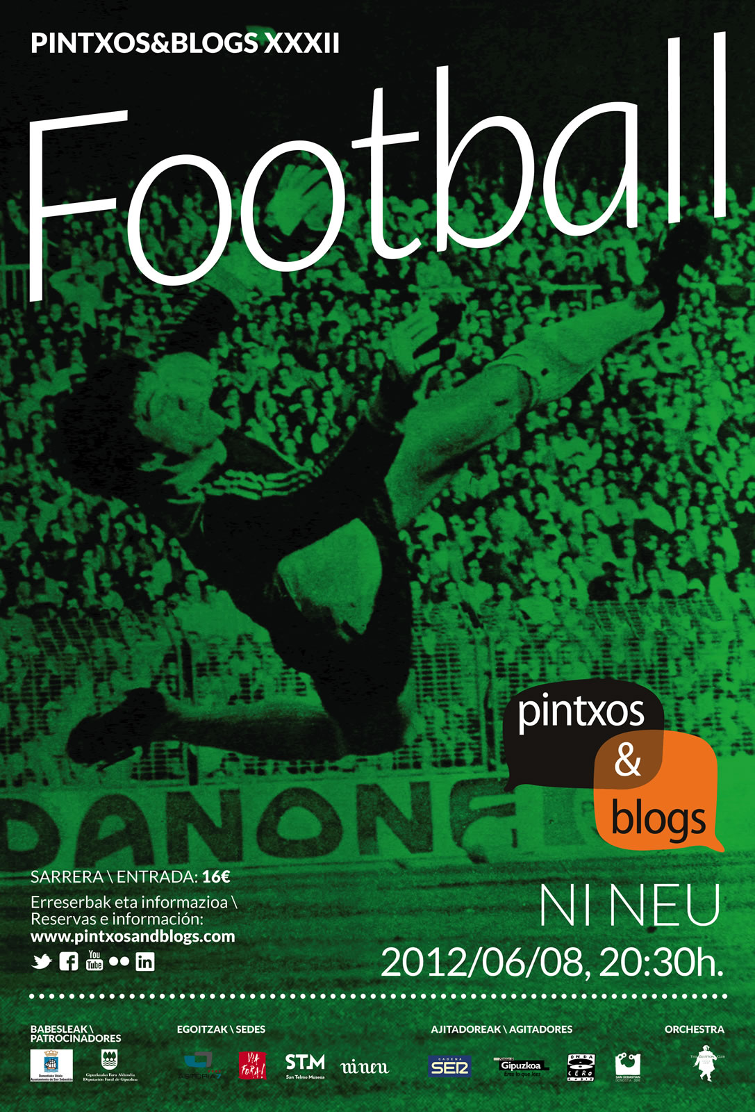 Pintxos&Blogs XXXII. Football. 2012.06.08, Nineu Jatetxea