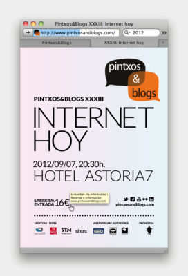 Pintxos&Blogs XXXIII. Internet hoy. 2012.09.07, Hotel Astoria7
