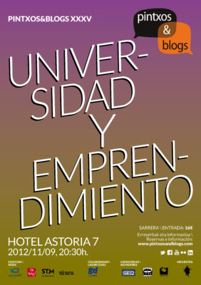 Pintxos&Blogs XXXV. Universidad y emprendimiento. 2012.11.09, Hotel Astoria7