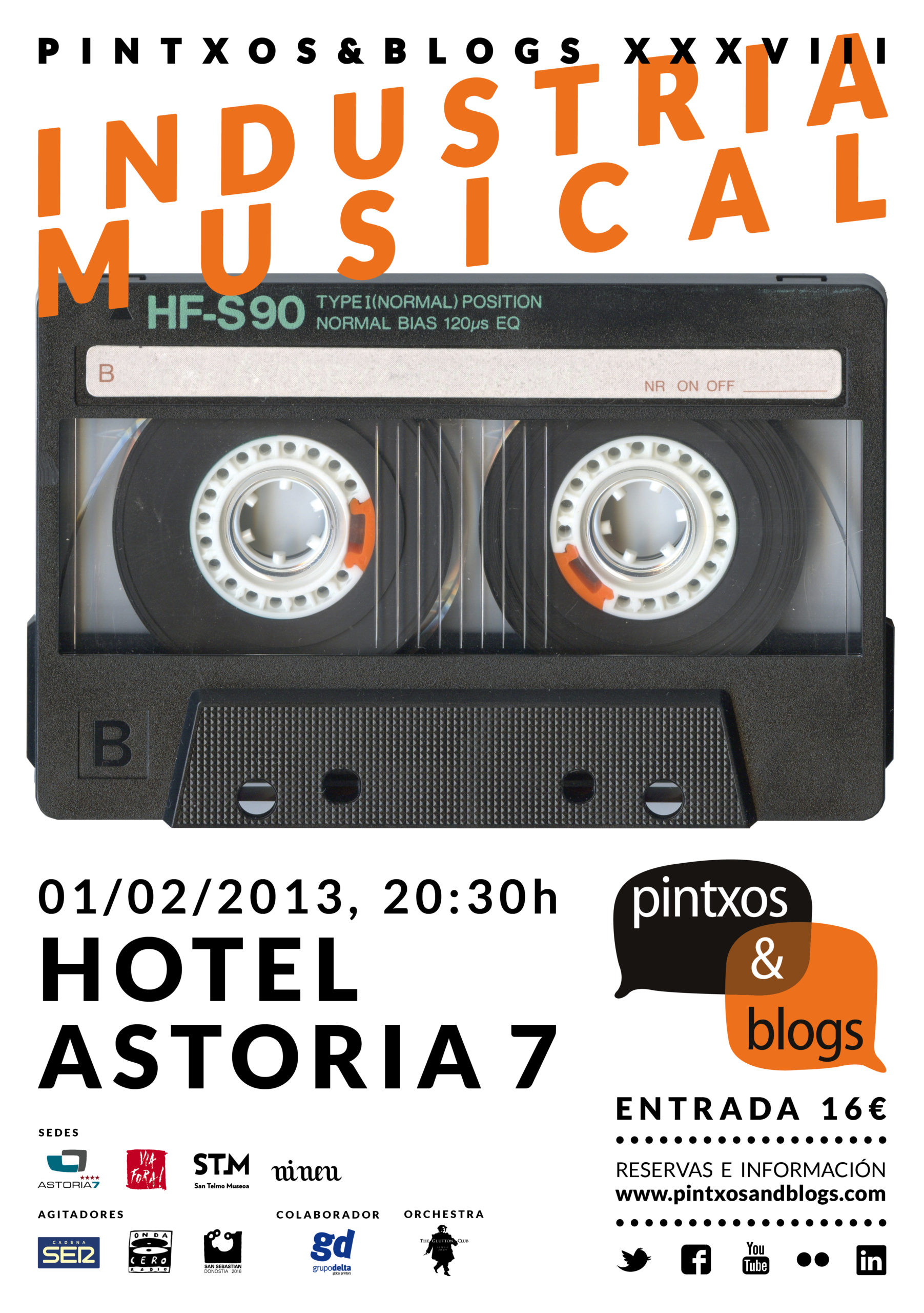 Pintxos&Blogs XXXVIII. Industria musical. 2013.02.01, Hotel Astoria7