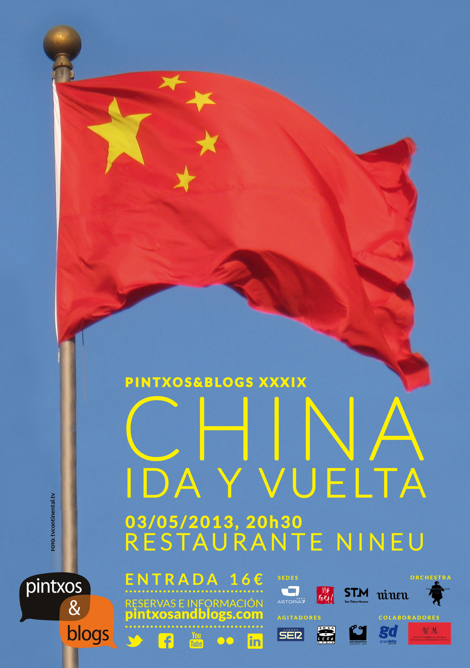 Pintxos&Blogs XXXIX. China, ida y vuelta. 2013.05.03, Restaurante Nineu