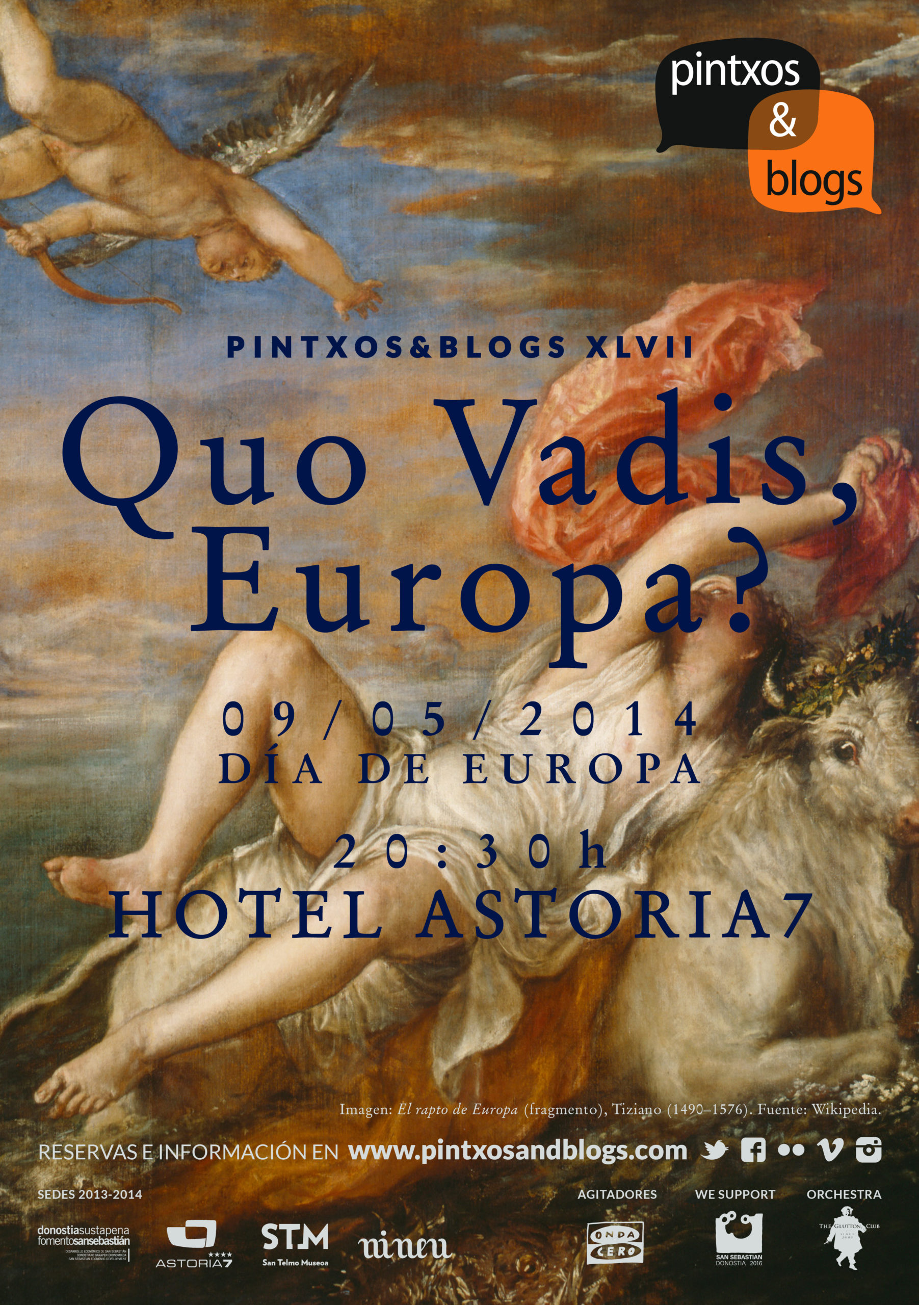 Pintxos&Blogs XLVII Quo Vadis, Europa? 2014.05.09, Hotel Astoria7